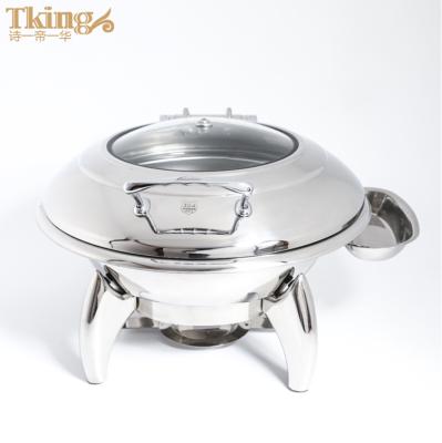 China Modern Desgin Stainless Steel Buffet Server Food Warmer Chafing Dish For Sale for sale