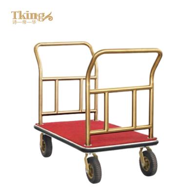 China Modern Supplier Luxury Hotel Luggage Trolley Professional Serving Trolley For Sale for sale