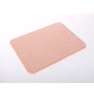 China Viable New Design Diatomite Anti-Slip Absorbent Bath Mat for sale