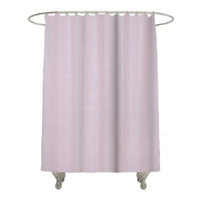 China Bathroom Sustainable Goods Solid Color Waterproof PEVA Shower Curtain for sale