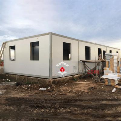 China 20ft 40ft Temporary Movable Container House Prefabricated For Dormitory , Villa , Office for sale