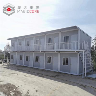 China china low cost 20ft flat packed container home prefabricated steel modular house for sale