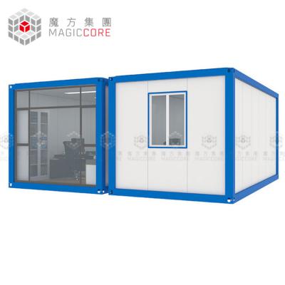 China Custom Luxury Light Weight Steel Detachable Container House Prefabricated 20 Ft 40 Ft for sale