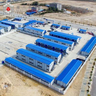 China Modular Prefabricated Steel Homes Design For Labor Camp Te koop