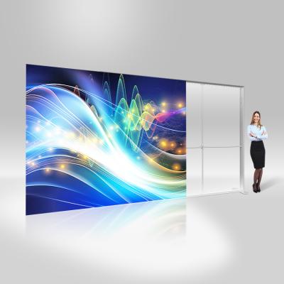 China Luxury Updated Version Seg Lightbox Portable Led Frame Light Voltage Aluminum Cloth For Trade Show for sale