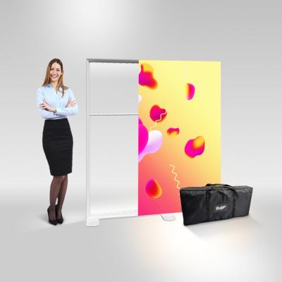 China Seg Vector Luxury Frameless Led Essential Frame Light Box Displays Modular Lightbox Exhibit Displays for sale