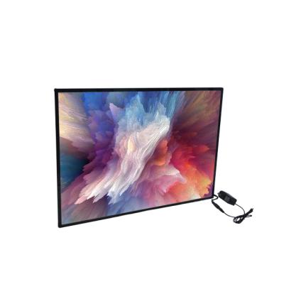 China A1 Luxury Advertising Display Led Thin Slide-in Cinema Flash Frame Light Box Displays Acrylic for sale