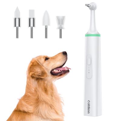 China Stored Pet Care Oral High Frequency Vibration USB Electric Sonic Teeth Filling Polisher for sale