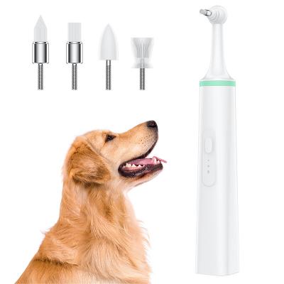 China Stored Dental Home Clinic Pet Calculus Cleaner Electric Dog Toothbrush Polisher for sale