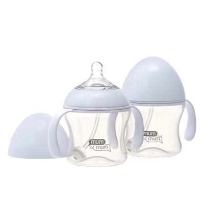 China Cheap Price BPA Free PP China Adults Milk Baby Feeding Bottle Hands Free Tending Gift Set for sale