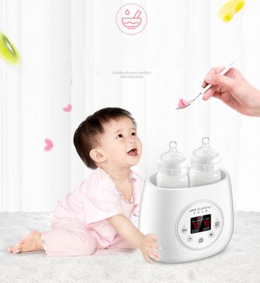 China BPA Free LED Display Accurate Temperature Control Bottle Steam Sterilizer Baby Food Heater milk bottle warmer electric for sale