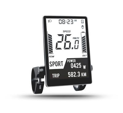 China ROHS Uart Can Bus Protocol Electric Bicycle Scooter Motorcycle Parts LED Display Without Thumb Throttle for sale