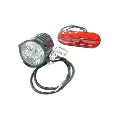 China CE ROHS Wuxing Bafang Powerful Electric Bicycle Electric Scooter Parts Fork LED Front Light for sale