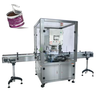 China Food Powder Tin Sealing Machine With Vacuum / Nitrogen Can Automatic Sealer for sale