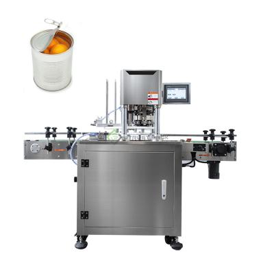 China Food Apricot Halves Automatic Box Seamer Pineapple Slice Seaming Machine for sale