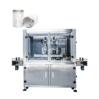 China Automatic Linear Beverage Yogurt Filling Twist Off Glass Jar Capping Machine for sale