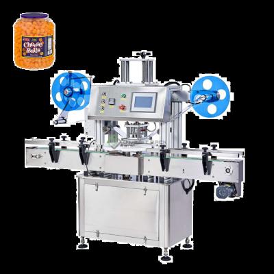 China Food Canister Foil Heat Sealing Machines Aluminum Foil Cap Sealing Machine for sale