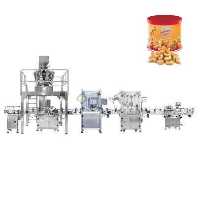 China Automatic Dry Food Hazelnut Bottle Packing Machine For Dried Fruit for sale