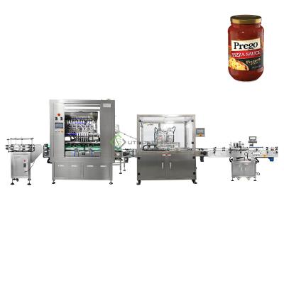 China Food Pizza Sauce Bottle Filling Machine Tomato Sauce Packing Machine for sale