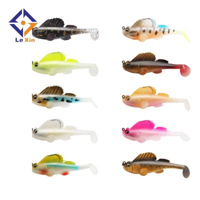 China Fish Lure Fishing Soft Bait Lure Soft Silicone Bait Plastic Swimbait Lure Pasca for sale