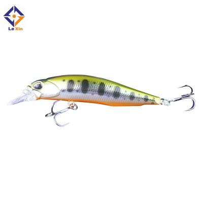 China Wholesale 6g 9g Center Gravity Offset Lures Fishing Slow Sinking Minnow Lure Bait Beach PESCA Bass Fishing Hard Lure for sale