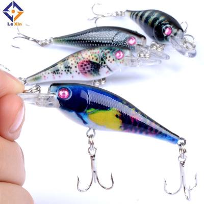 China PESCA Pescaria Wobblers Dive 1.5m Minnow Fishing 65mm 4.7g ABS Crankbaits Lure Peche For Pike Bass for sale