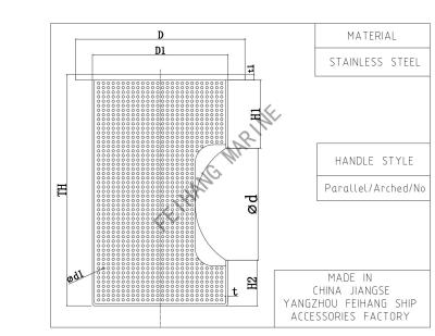 China Replace A New Stainless Steel Sea Chest Filter In The Old Seawater Strainers Housing for sale