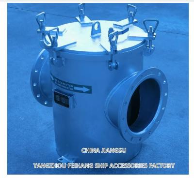 Cina Simplex Sea Water Strainer Housing Model AS250 CB/T497-1994 Carbon Steel Body With Variable Stainless Steel Filter in vendita