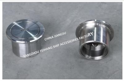 China Stainless Steel Sounding Pipe Head Assembly for DN40-DN150 Deack Temperature Measurement for sale