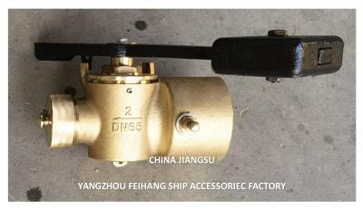 China Feihang Model FH50 Cb/T3778-1999 Sounding Cock-Sounding Bronze Self-Closing Valve Threaded Ends for sale