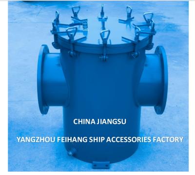 China Marine Rubber Lining Single Sea Water Filter AS350 CB/T497-2012 Marine Single  Rubber Lining Water Sea Strainer à venda