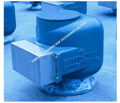 China Nodular Cast Iron Marine Air Vent Head model 533HFB-150A  Medium Gray For Ballast Tank Float Type for sale