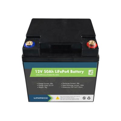 China UPS/Solar/Electric Power Systems Multipower 12V 50Ah Lithium Marine Battery for sale