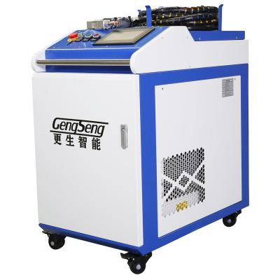 China 2023 Hotels Portable Laser Welding Machine 1500w 2000w Laser Welder With Automatic Wire Feeder for sale