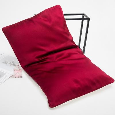 China Anti Dust Mite Factory Direct Silk Non-zipper 100% Pillowcase Pillow Cover For Hair And Skin Beauty for sale