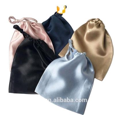 China Luxury 100% Mulberry Silk Pouch With Customized Size for sale