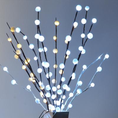 China 2700k China LANDSCAPE Plug-in 10 Lights Cotton Ball Manufacturer Party Decorations Yard String Lights Indoor for sale