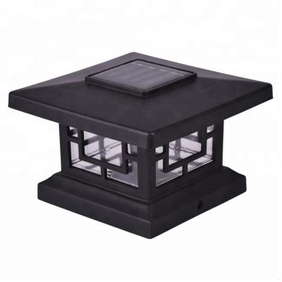 China Easily Assembled Lightweight Solar Led Solar Fence Post Lights Without Wires Solar Post Caps For Fences Lighting for sale