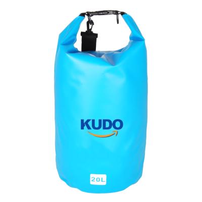 China Outdoor Beach Hiking Traveling High Quality 100% Polyester Camping PU Coating Waterproof Dry Bag for sale