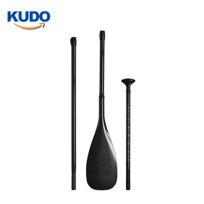 China 2019 Custom Inflatable Full Carbon Fiber Material Board Paddle Tube And Adjustable Snap Locking System Paddle for sale