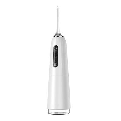 China New Design Rechargeable Waterproof IPX7 Teeth Water Flosser Cordless Dental Waterflosser 300mL for sale