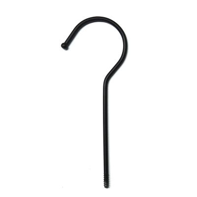 China Stocked Hanger Accessories Hooks Wholesale Cheap Factory Price Metal Hangers Parts Hook for sale