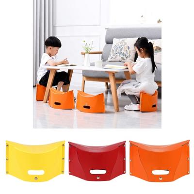 China Travel Foldable Modern Folding Stool PP Foam Plastic Multifunctional Folding Stool Or Carry Bag for sale