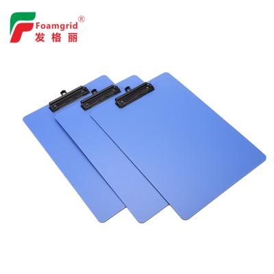 China vigorous & Quality Guaranteed Eco - Friendly Letter Size Paperweight Eco - Friendly Foam PP Plastic Clip Board for sale