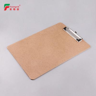 China vigorous & Eco-friendly Fashion A4 Paper Printing Wooden Clipboard For Student Teacher for sale