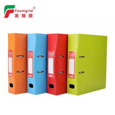 China High Quality Office Supplies 70mm Binder Folder X Shape Spine A4 / FC Shape Spine Lever Arch Folders Heavy Duty 70mm for sale