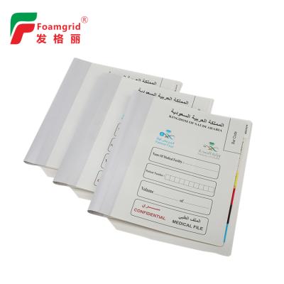 China eco-friendly & Durable Best Seller Plastic Dividers Clip 11 Divider Medical Record With U Clip Fastener for sale