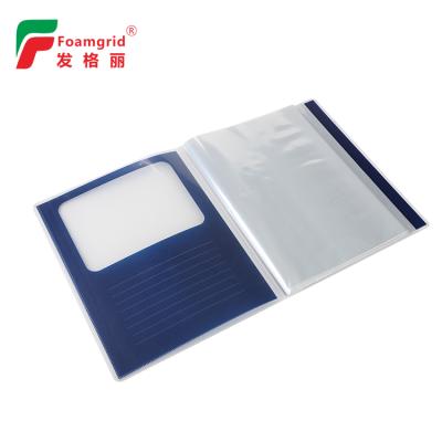 China Eco-Friendly Reusable Display Book A3 Plastic Clear Plastic Document File Folder Office Data Display Folder For School for sale