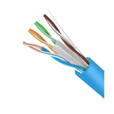 China High Purity Oxygen Free Copper (99.99% Purity) 99.99% Oxygen Free Copper Cable Blue Cat 6 Cable For Security System for sale