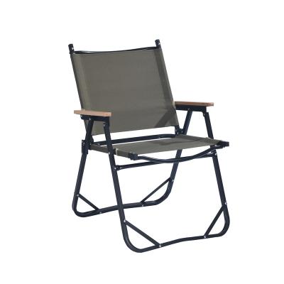 China Modern Logo Camping Chair Aluminum Folding Chair Oxford 1pc Customized Camping Portable Beach Chair for sale